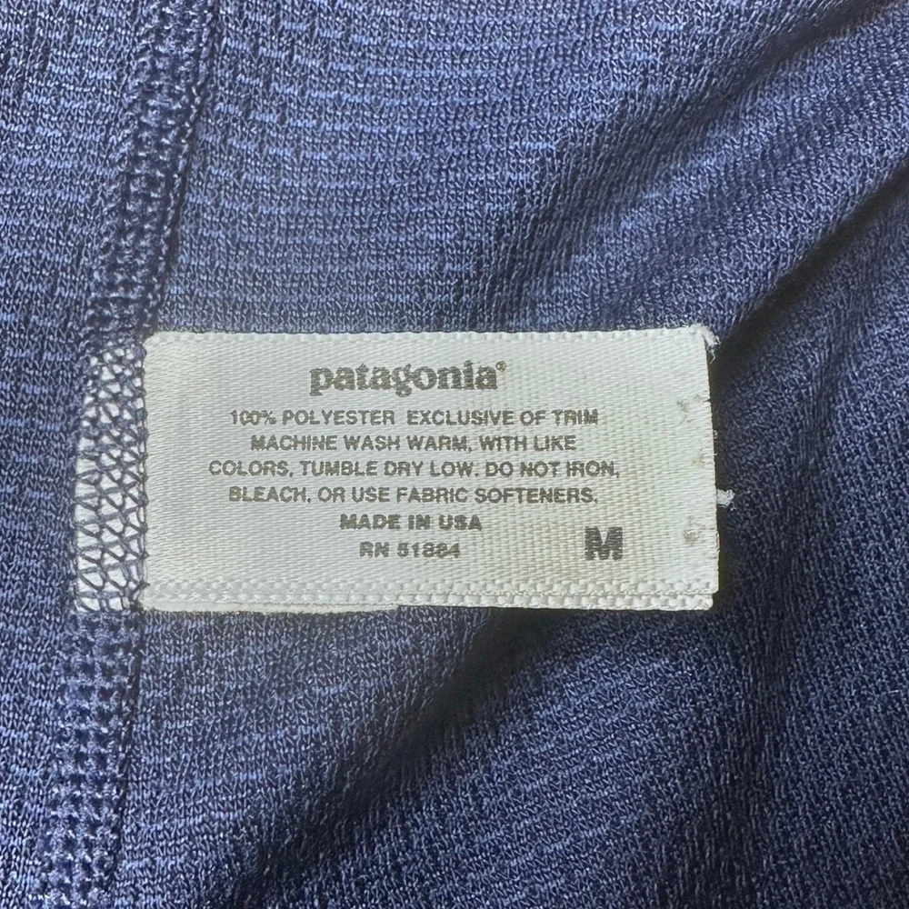 Vintage Patagonia Capilene Base Layer Leggings Mens M‎ Blue Thermal SP00 USA Y2K
